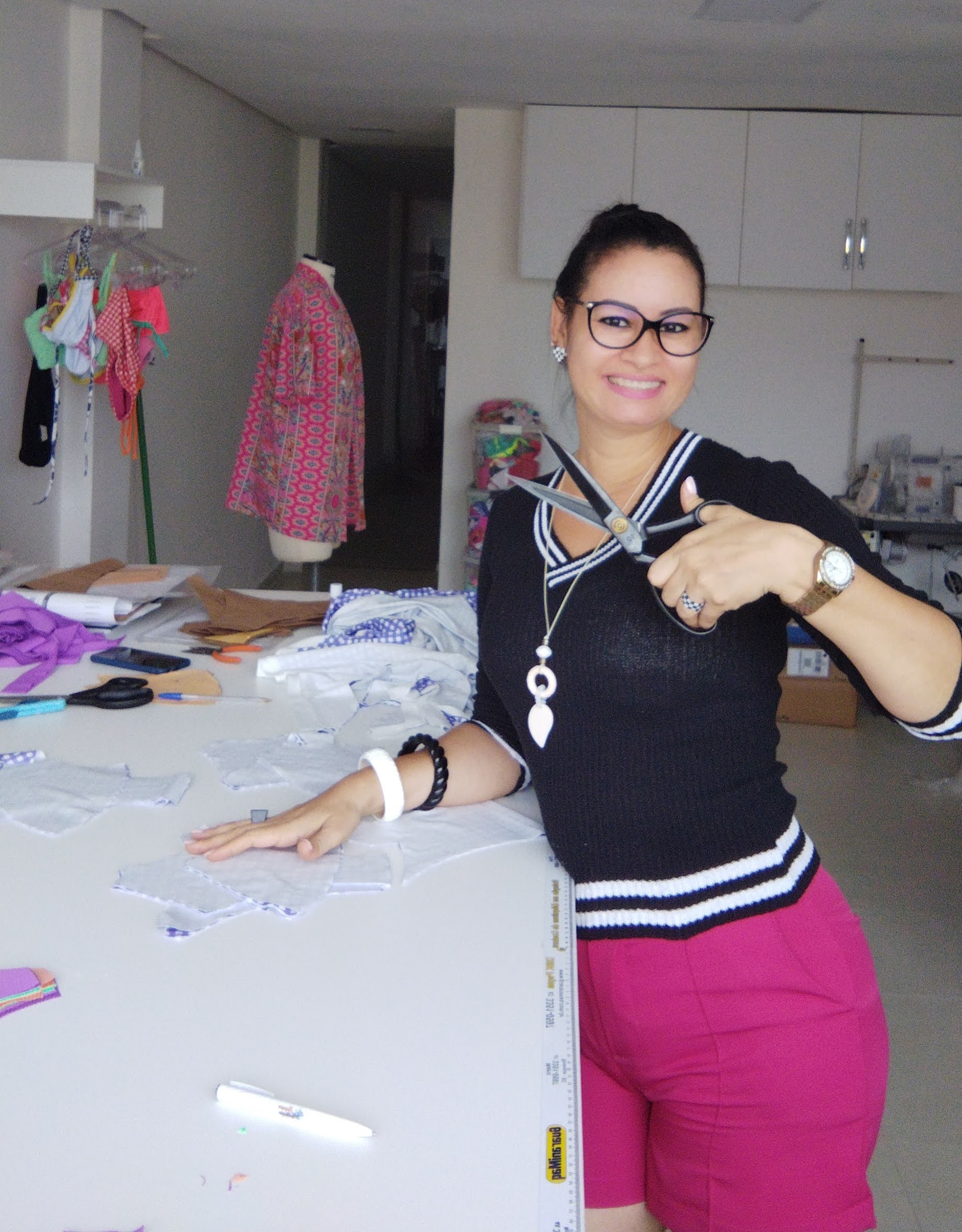 Nária Barreto modelista